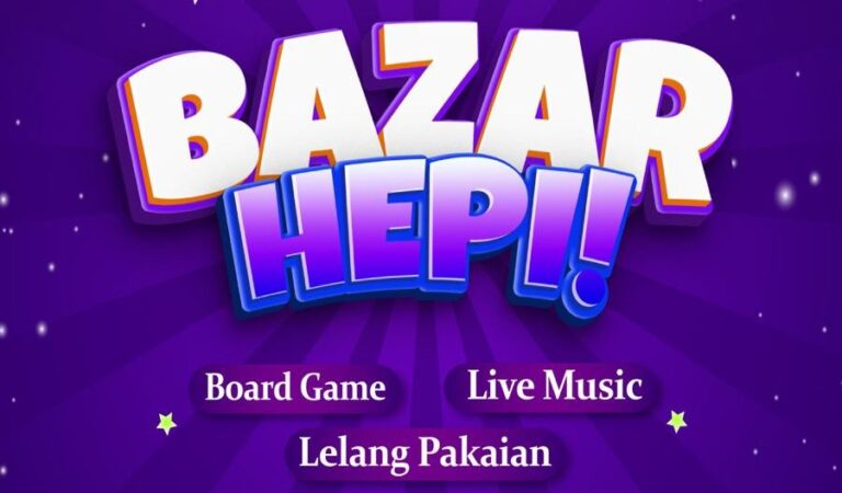 Bazar Hepi: Lelang Barang Donasi, Board Game, Hingga Live Musik