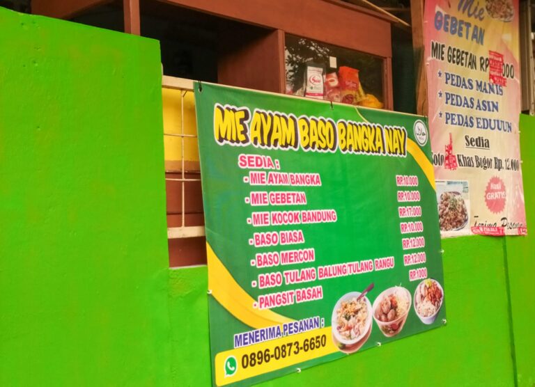 Mie Ayam Baso Bangka Nay